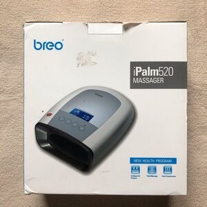 Breo iPalm520 Massager For Palm Hand Compression Battery Power